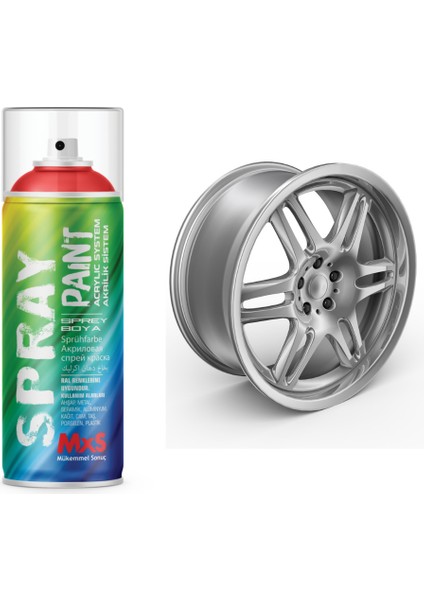 Araba Jant Sprey Endüstriyel Akrilik Özel Yapım Sprey Boya 400 ml