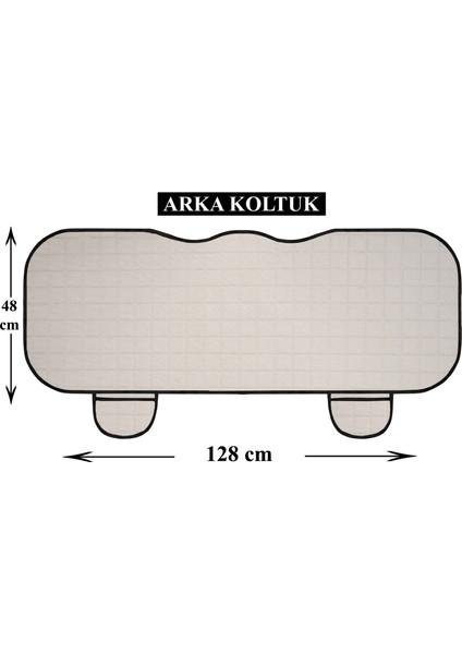 Lüx Soft Cepli Ortopedik Kadife Dokulu Oto Tam Boy Arka Koltuk Minder -Beyaz fiyatları