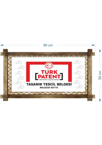 Istanbul Manzara LED Işıklı Rustik Kanvas Tablo