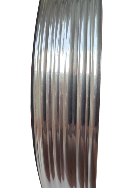 Dalgalı Krom Nikelaj 30 mm Genişlik 3 Metre Uzunluk modelleri