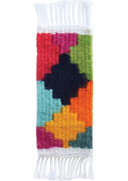 El Dokuma Kilim Kitap Ayracı
