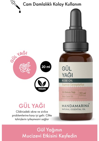 Gül Yağı 20 ml