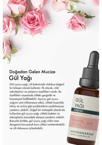 Gül Yağı 20 ml