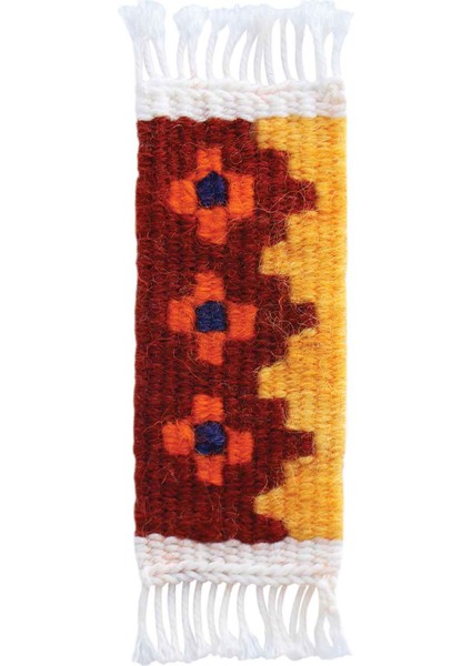 El Dokuma Kilim Kitap Ayracı