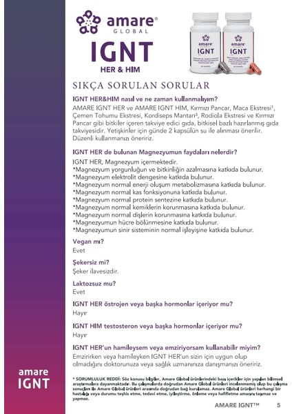 Ignt Kadın Özel Yaşam Takviyesi