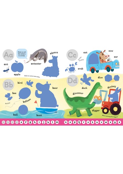 First Sticker Book ABC - Alice Beecham fiyatları