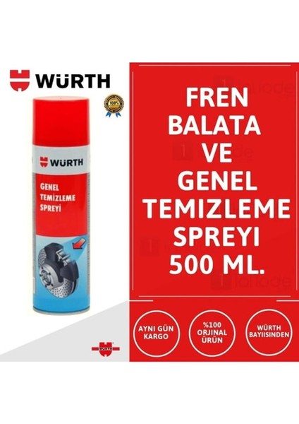 Genel Temizleme | Balata Spreyi 500ML