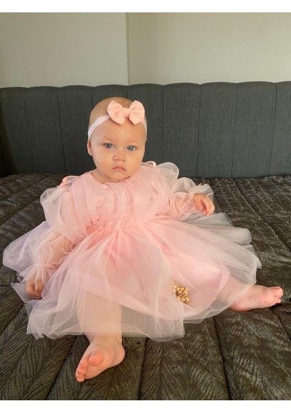 Yazlık Tütülü Astarlı Bebek Elbise Çocuk Elbise Kız Çocuk Doğum Günü Parti Astarlı Düğün Elbisesi fırsatları