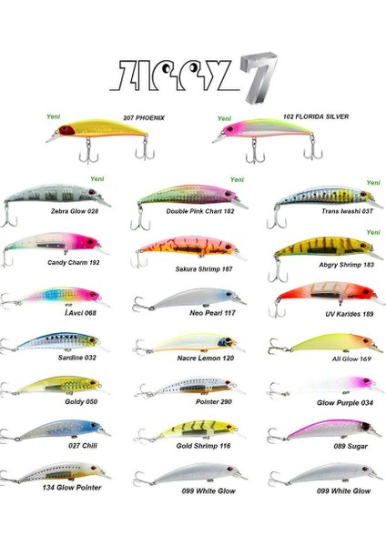 Ziggy7 70MM 9.6gr Sinking Lrf Maket Balık