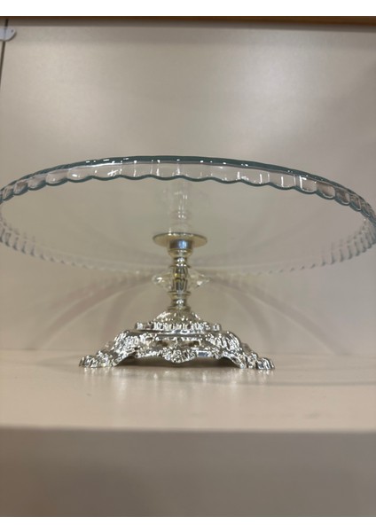 Pasta Kek Sunum Servis Tabağı Kapaksız Model modelleri