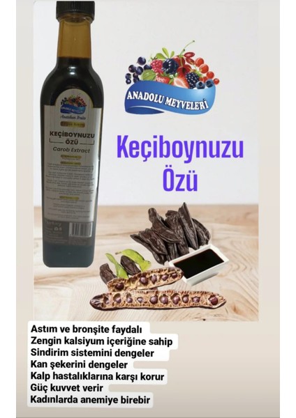 Keçiboynuzu Özü Organik Doğal 700 gram fiyatları
