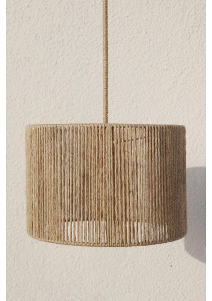 Jüt Avize,bohem Avize,rustik Avize,avize,otel Ayfınlatma,dış Mekan Aydınlatma (Eni 30CM Boyu 20CM)