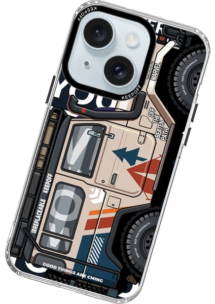 Iphone 15 Cross Country Travel Magsafe Kapak - Jungle 388051