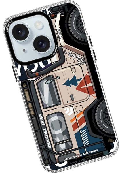 Iphone 15 Cross Country Travel Magsafe Kapak - Jungle 388051