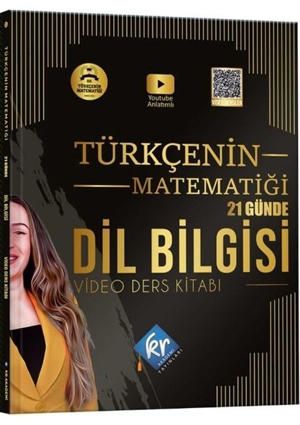 Kr Akademi Gamze Hoca Türkçenin Matematiği Tüm Sınavlar Için 21 Günde Dil Bilgisi Video Ders Kitabı