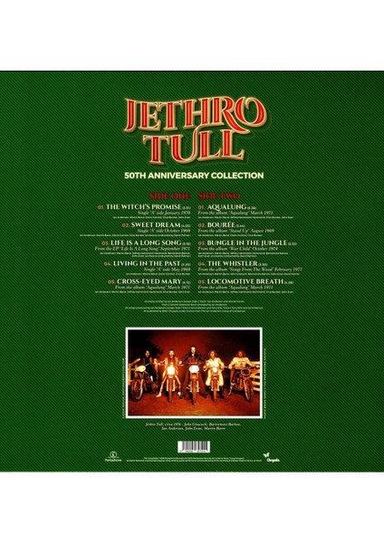 Jethro Tull - 50TH Anniversary Collection (Plak)