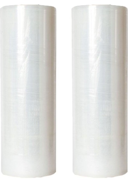 25CM Streç Dilimli Palet Streç 17 Micron 720 gr 150 Metre (2 Adet)