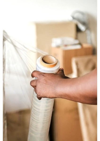 Ultra Mega Büyük Boy Eşya Mobilya Sarma Koruma Ambalaj Streci Taşıma Taşınma Koli Streci 3000 Gram fiyatları