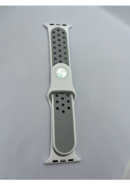 Apple Watch Uyumlu 38-40-41 mm Desenli Silikon Kordon