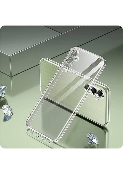 Galaxy A05S Kılıf Şeffaf 3D Kamera Korumalı Slim Fit Tasarım Esnek Renksiz Silikon Kapak