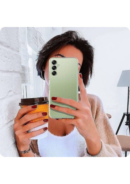 Galaxy A05S Kılıf Şeffaf 3D Kamera Korumalı Slim Fit Tasarım Esnek Renksiz Silikon Kapak