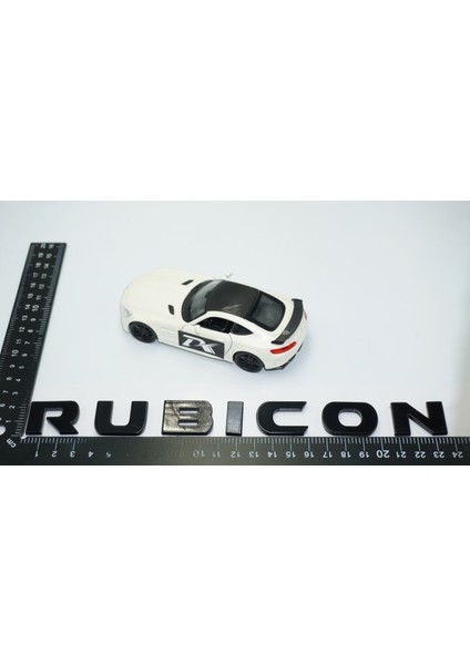 Wrangler Rubicon Siyah Bagaj Yazı Jeep Ile Uyumlu modelleri