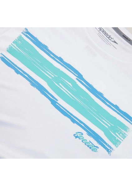 8-00395600008 Ss Graphic Swim Shirt Am Erkek Güneş Koruyucu Tişört fırsatları