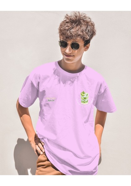 Mojito Tasarım Relaxed Fit Erkek Önü Baskılı Tişört fiyatları