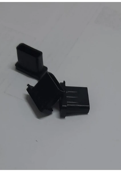 10X20 mm Plastik Dikdörtgen Içe Geçme Profil Tapası 1,5mm Profil Için