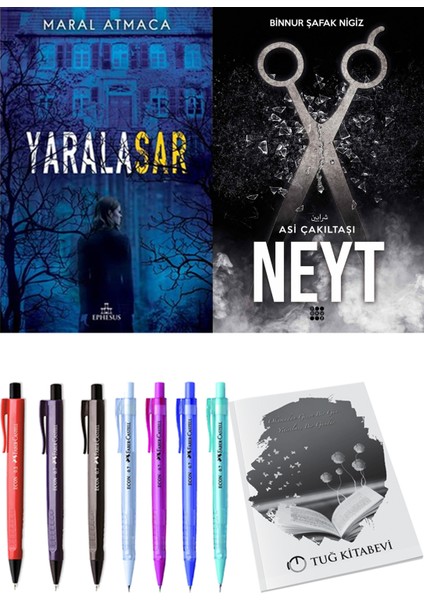 Asi Çakıltaşı 3 Neyt Binnur Şafak Nigiz ve Ephesus Yayınları Yaralasar 1 Maral Atmaca 2li Set