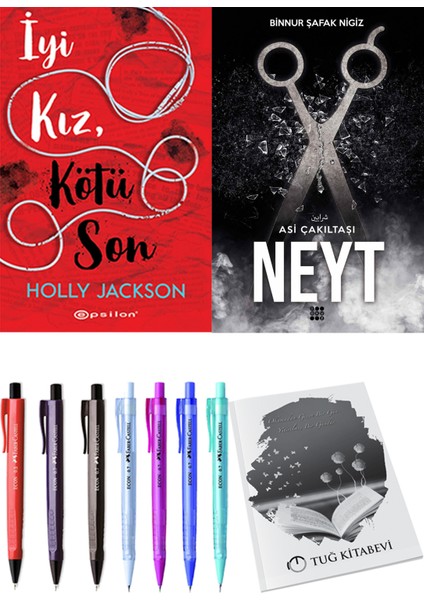 Asi Çakıltaşı 3 Neyt Binnur Şafak Nigiz ve Epsilon Yayınevi Iyi Kız Kötü Son Holly Jackson 2li Set
