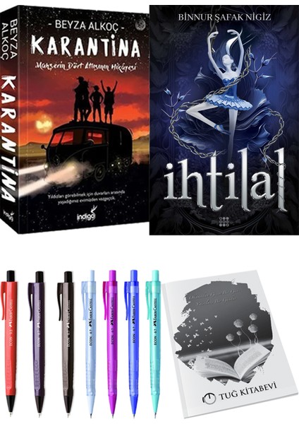 Ihtilal 1 Zelzele Binnur Şafak Nigiz ve Karantina 1 Beyza Alkoç 2li Set