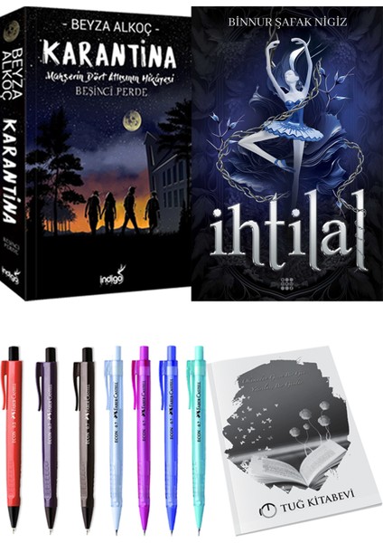 Ihtilal 1 Zelzele Binnur Şafak Nigiz ve Karantina 5 Beyza Alkoç 2li Set