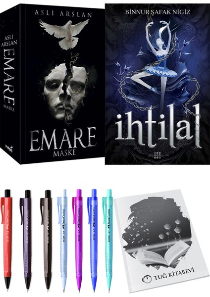 Ihtilal 1 Zelzele Binnur Şafak Nigiz ve Emare Maske Aslı Arslan 2li Set