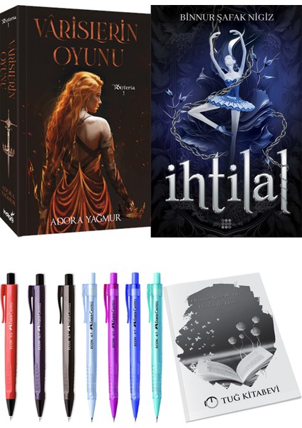 Ihtilal 1 Zelzele Binnur Şafak Nigiz ve Varislerin Oyunu Adora Yağmur 2li Set