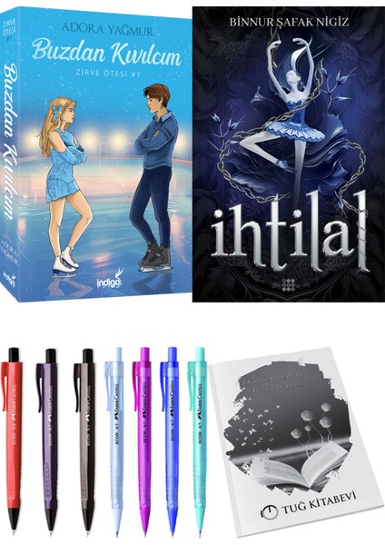 Ihtilal 1 Zelzele Binnur Şafak Nigiz ve Buzdan Kıvılcım Adora Yağmur 2li Set