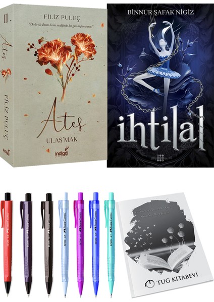 Ihtilal 1 Zelzele Binnur Şafak Nigiz ve Ateş Ulaşmak 2 Filiz Puluç 2li Set