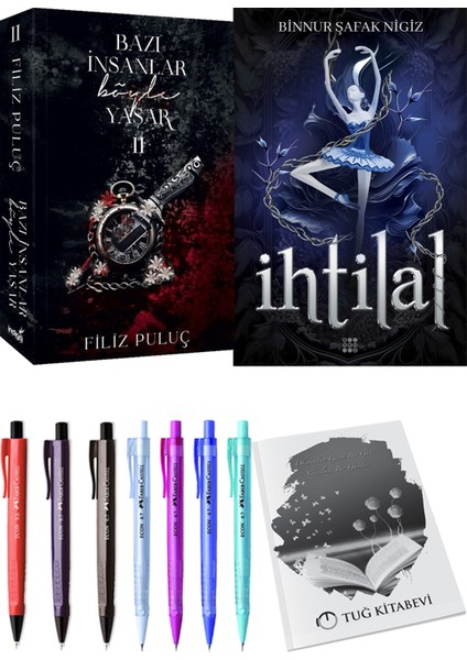 Ihtilal 1 Zelzele Binnur Şafak Nigiz ve Bazı Insanlar Böyle Yaşar 2 Filiz Puluç 2li Set