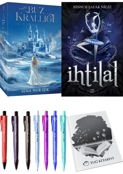Ihtilal 1 Zelzele Binnur Şafak Nigiz ve Buz Krallığı Sena Nur Işık 2li Set