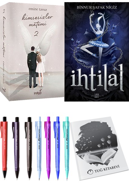 Ihtilal 1 Zelzele Binnur Şafak Nigiz ve Kimsesizler Matemi 2 Emine Tavuz 2li Set