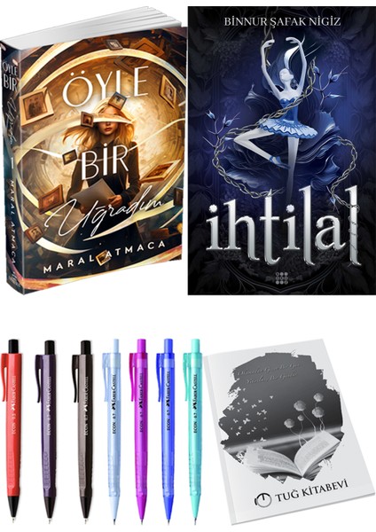 Ihtilal 1 Zelzele Binnur Şafak Nigiz ve Ephesus Yayınları Öyle Bir Uğradım Maral Atmaca 2li Set