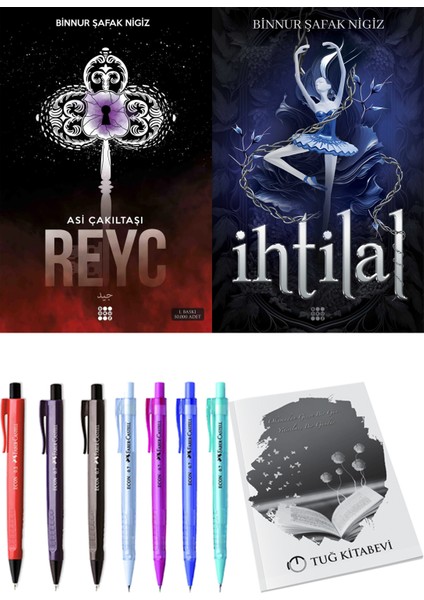 Ihtilal 1 Zelzele Binnur Şafak Nigiz ve Dokuz Yayınları Asi Çakıltaşı 2 Reyc Binnur Şafak Nigiz 2li Set