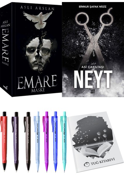 Asi Çakıltaşı 3 Neyt Binnur Şafak Nigiz ve Emare Maske Aslı Arslan 2li Set
