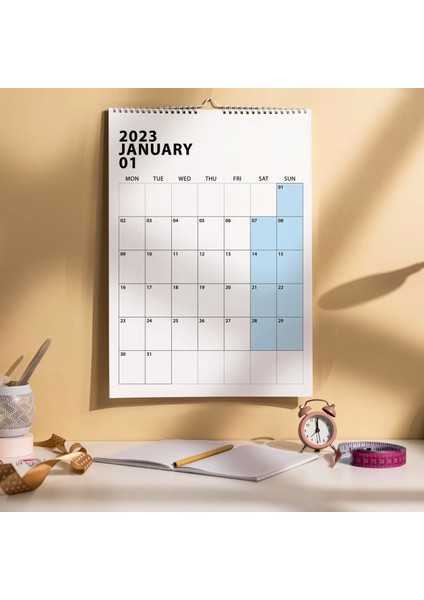 2025 Duvar Takvimi, Aylık Planlayıcı Takvim, Minimalist Takvim, Duvar Planlayıcısı