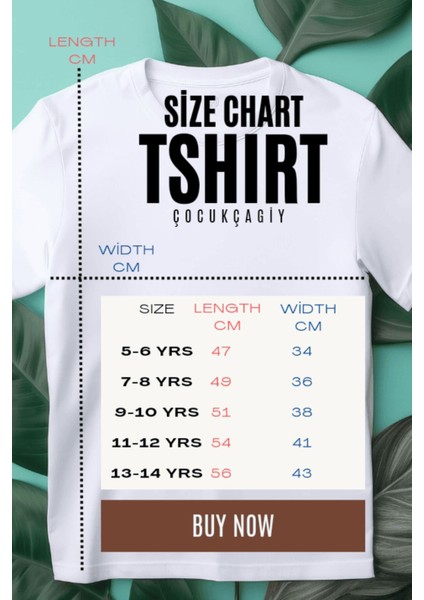 Çocukçagiy Panda Baskılı Erkek Kız Çocuk Pamuklu Bisiklet Yaka Tshirt