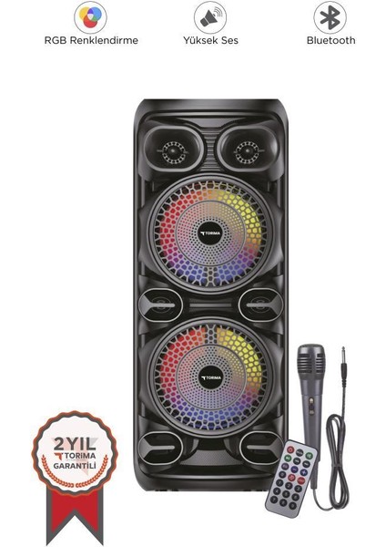 D28 Mikrofonlu Bluetooth Hoparlör