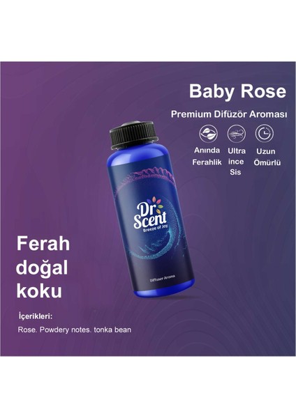 Dr Scent Koku Makinesi Baby Rose Kokusu 170 ml