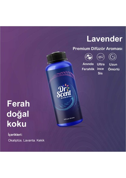 Dr Scent Koku Makinesi Lavender Kokusu 500 ml