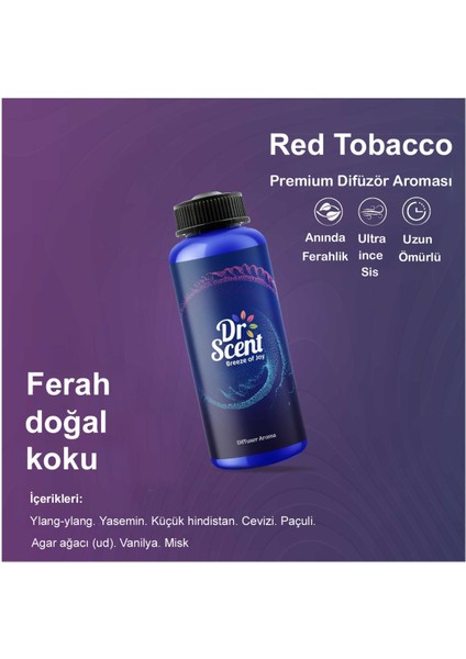 Dr Scent Koku Makinesi Red Tobacco Kokusu 500 ml