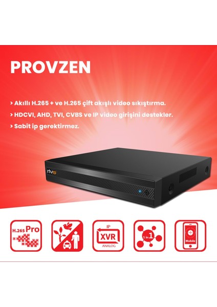 Rv Dahua 9 Kamera Fullhd Güvenlik Kamerası Set 1tb HDD